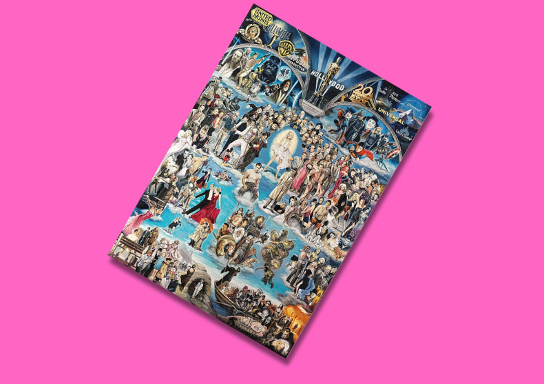 Puzzle Renato Casaro Hollywood