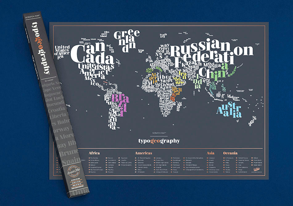 Harta Razuibila Typogeography