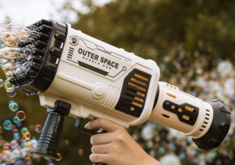 Rocket Boom Bubble Gun