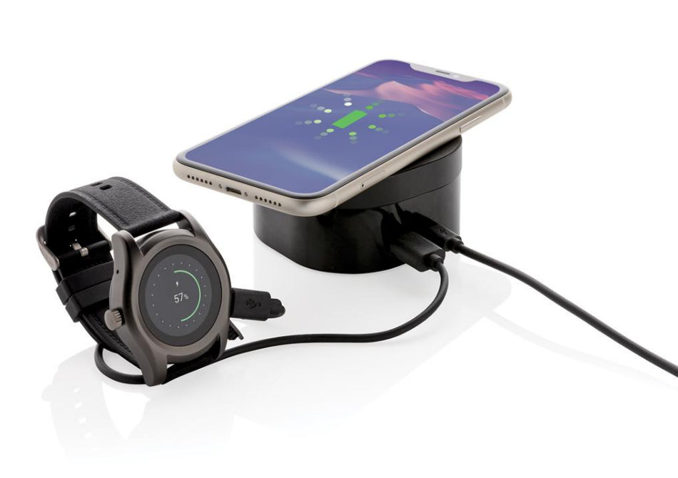 Ceas digital Aria - alb