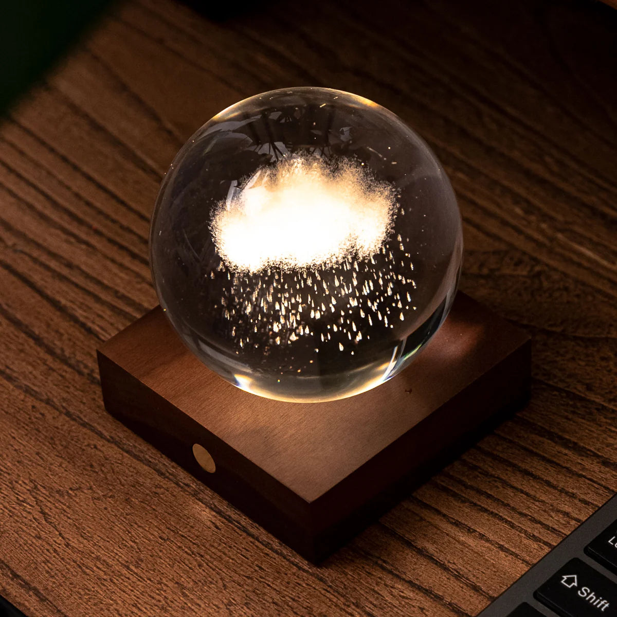 Lampa cristal 3D Cloud