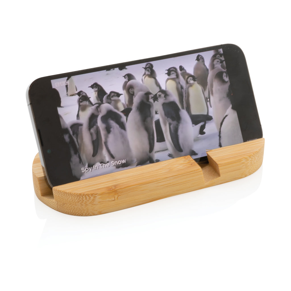 Suport Bamboo pentru Telefon si Tableta