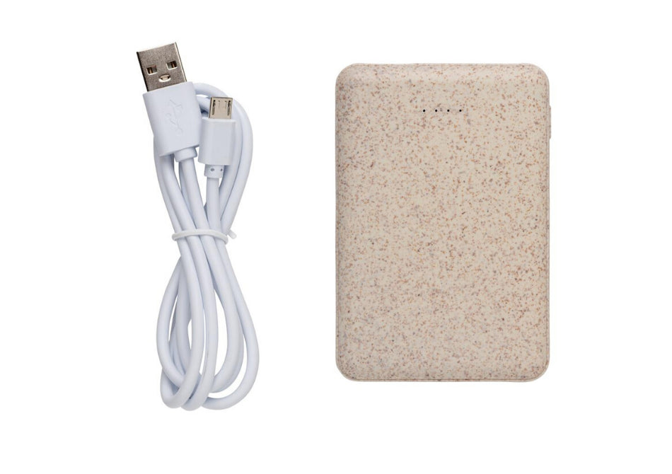 Wheat straw powerbank