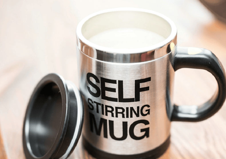 Cana auto-amestecatoare - silver