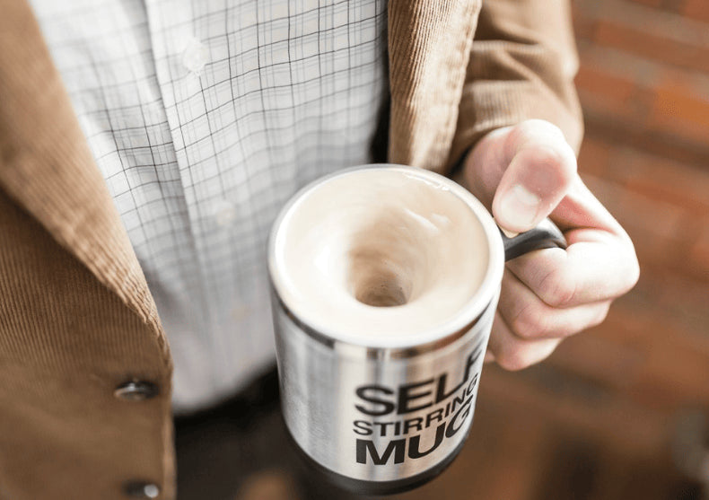 Cana auto-amestecatoare - silver