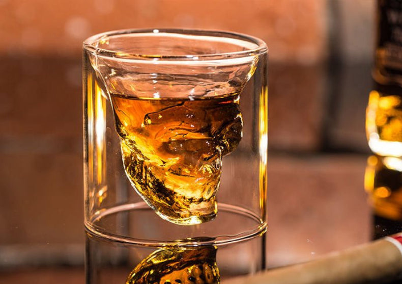 Pahar Skull Glass