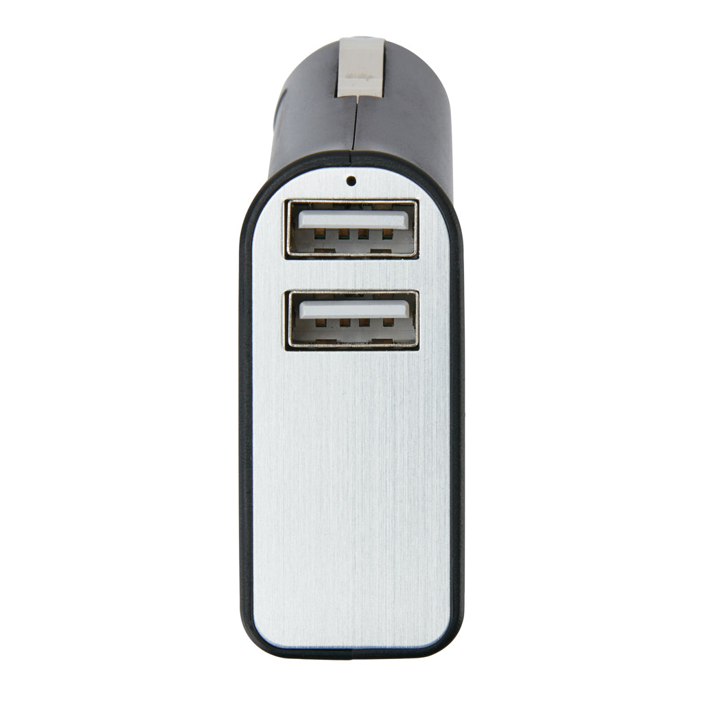 Încărcător auto dual cu tăietor de centură