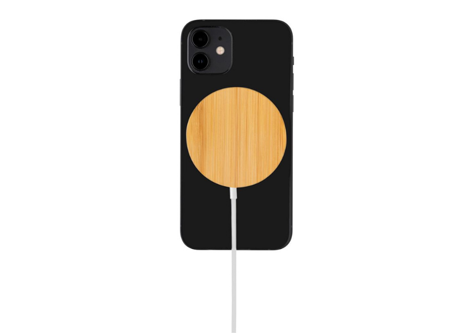 Incarcator wireless magnetic-bamboo