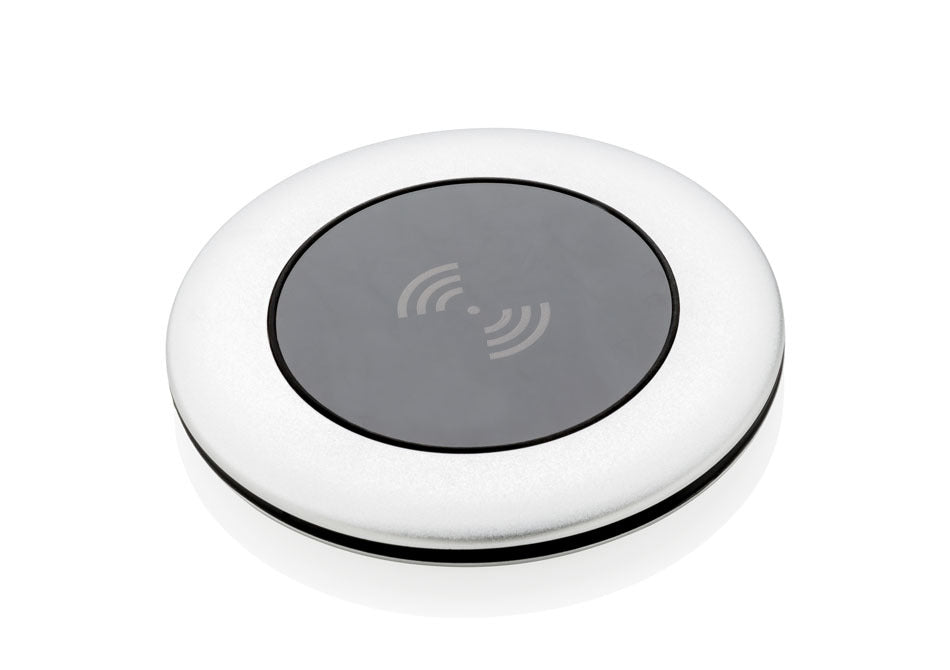 Incarcator wireless aluminiu - gri