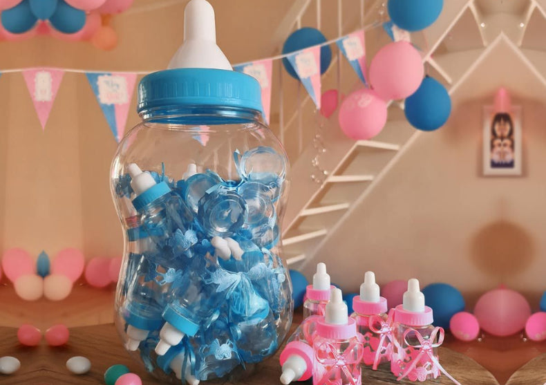 Set de 30 + 1 Biberoane Baby Shower -- Roz