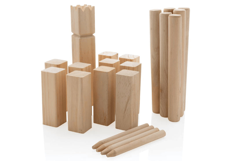 Set Kubb din lemn