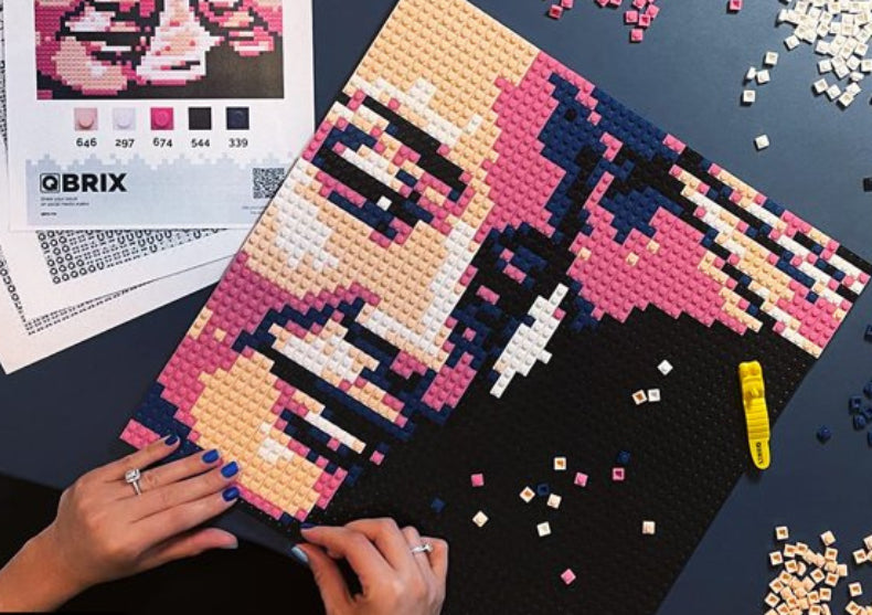 Qbrix Poster -- Lego personalizabil