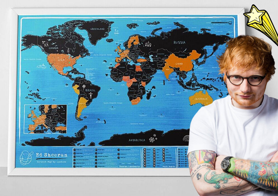 Harta razuibila Ed Sheeran