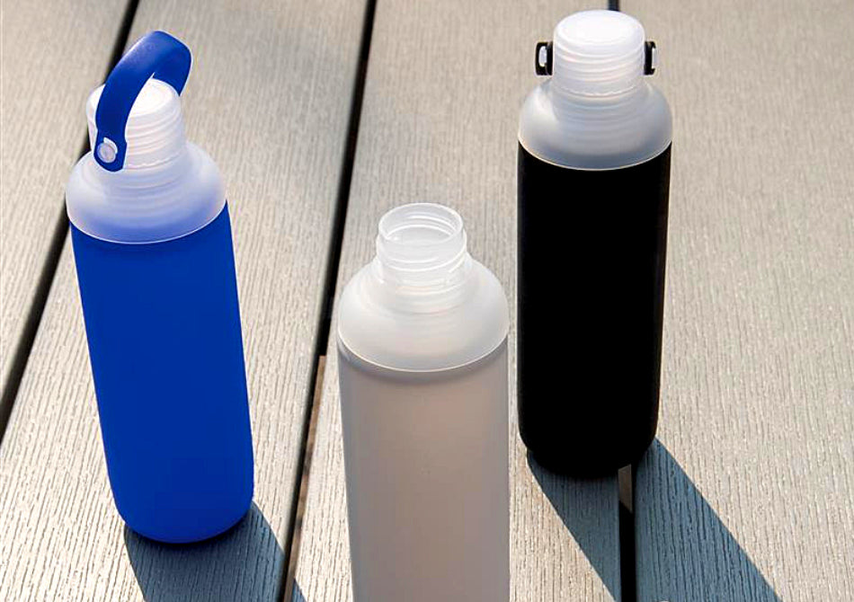 Sticla Silicon sleeve -- gri