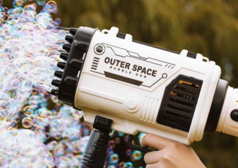 Rocket Boom Bubble Gun