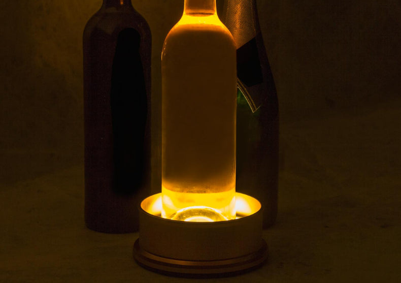 Suport de sticla luminos