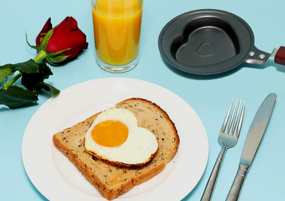 Tigaie forma ou inima