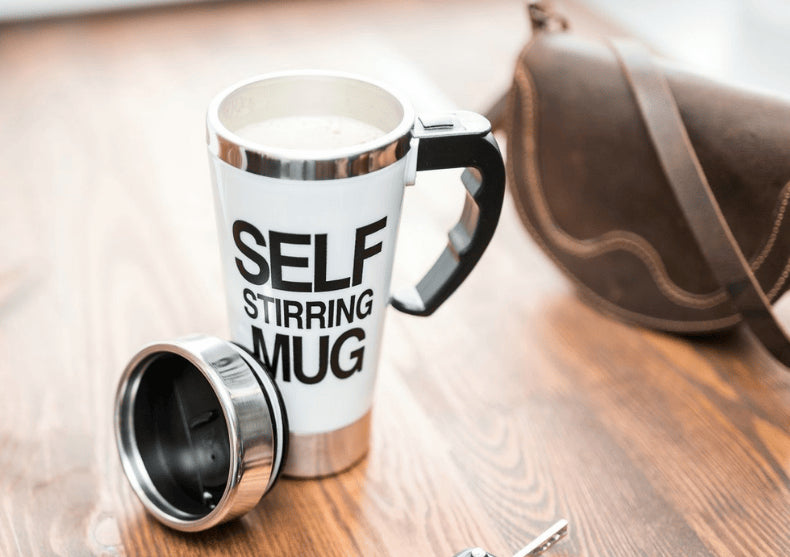 Cana auto-amestecatoare - silver