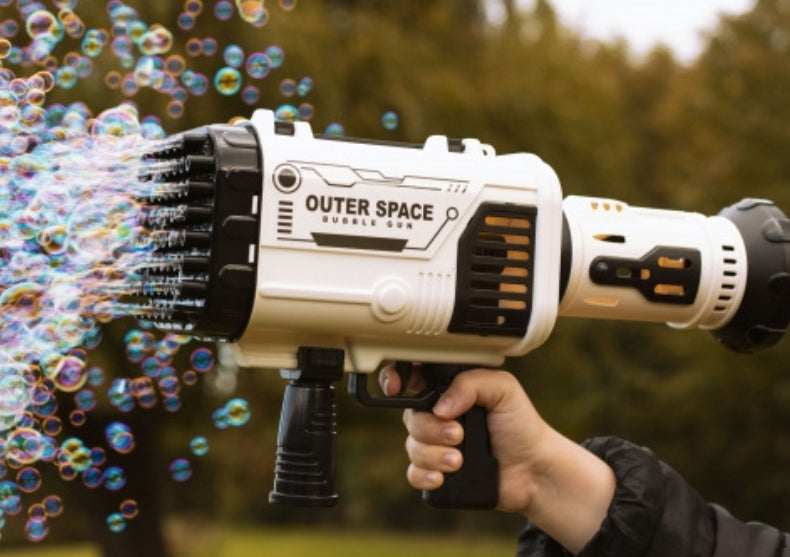 Rocket Boom Bubble Gun