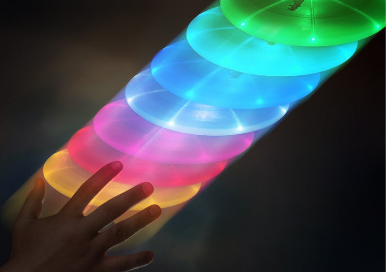 Disc frisbee iluminat