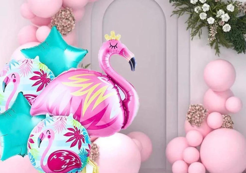 Set Flamingo pink -- accesoriul perfect pentru petrecerea ei