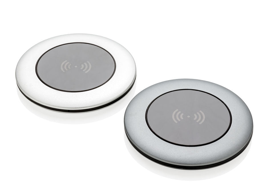 Incarcator wireless aluminiu - gri