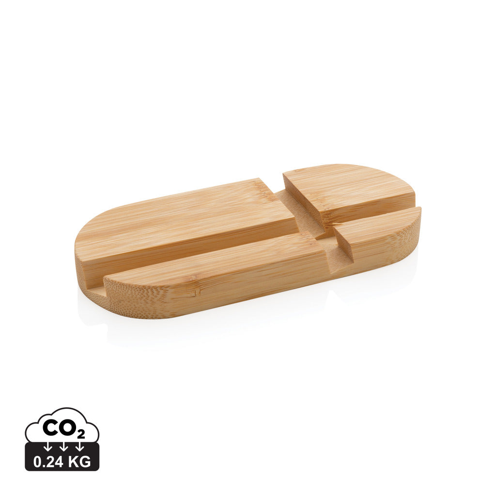 Suport Bamboo pentru Telefon si Tableta
