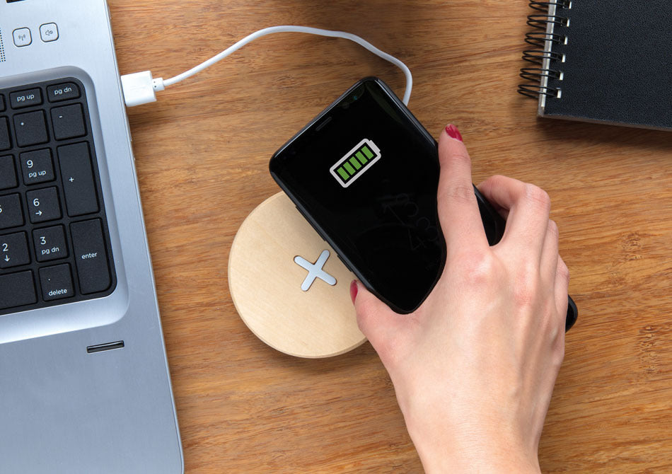 Wireless wood pad