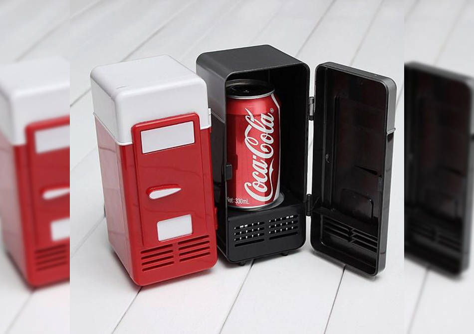 Minifrigider USB si USB Max -- Doza ta de doze reci