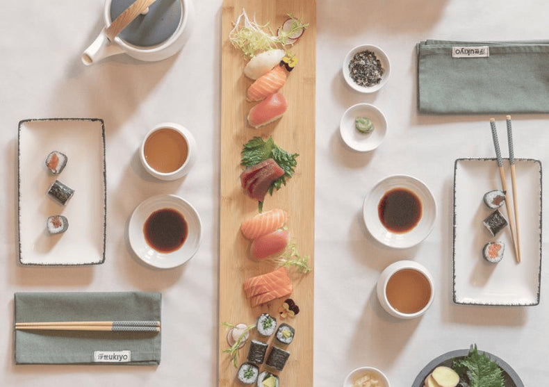 Set Servire Sushi Ukiyo
