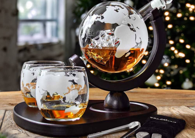 Set Glob Decantor Deluxe + 9 pietre racire