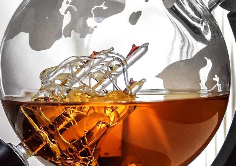 Set Glob Decantor Deluxe + 9 pietre racire