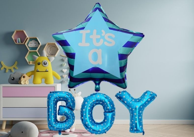 Balon Baby Shower -- gender reveal