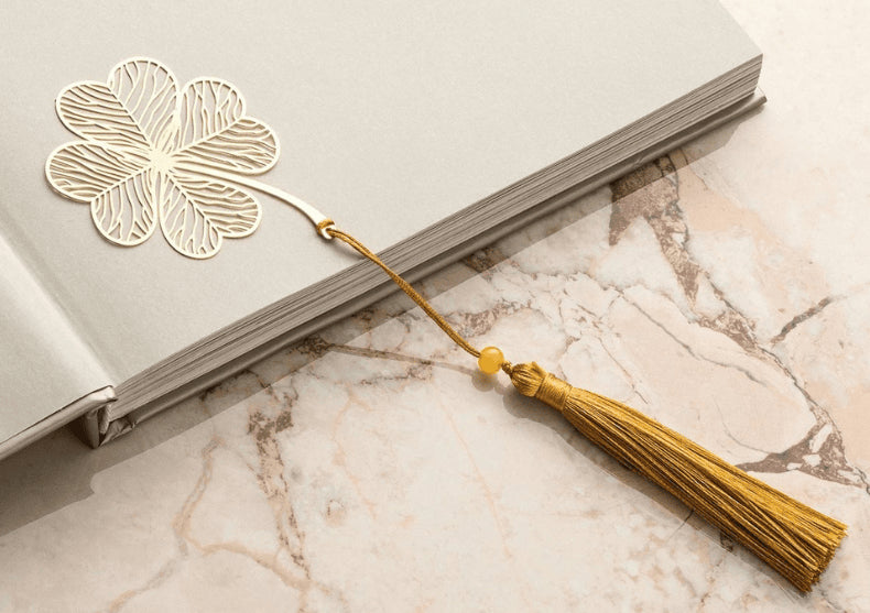 Semn de Carte Trifoi cu 4 foi Smuff 4