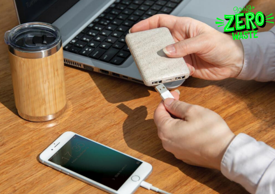 Wheat straw powerbank
