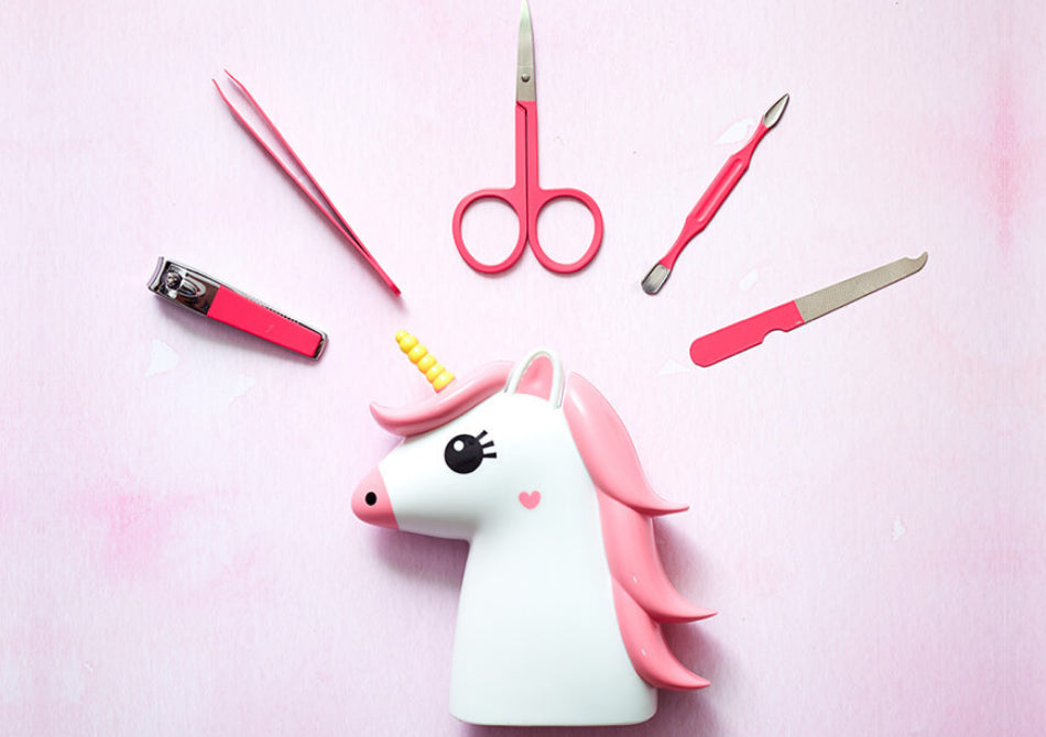 Set unicorn vanity
