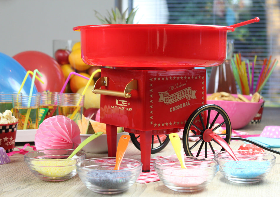 Masina vata de zahar -- Indulceste-ti ziua!