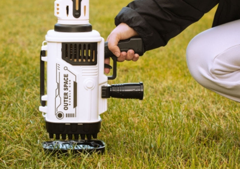 Rocket Boom Bubble Gun