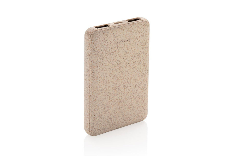 Wheat straw powerbank