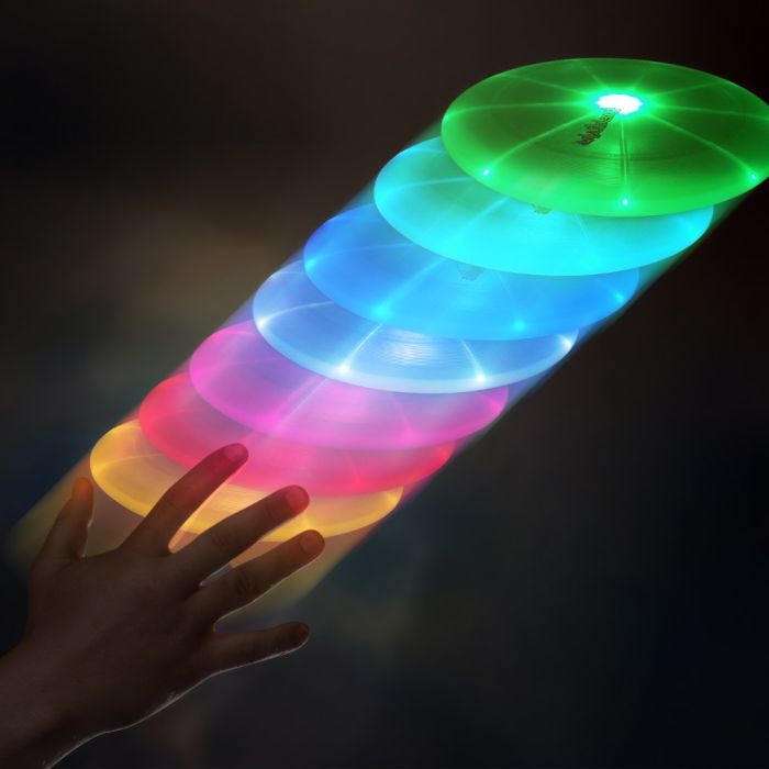 Disc frisbee iluminat