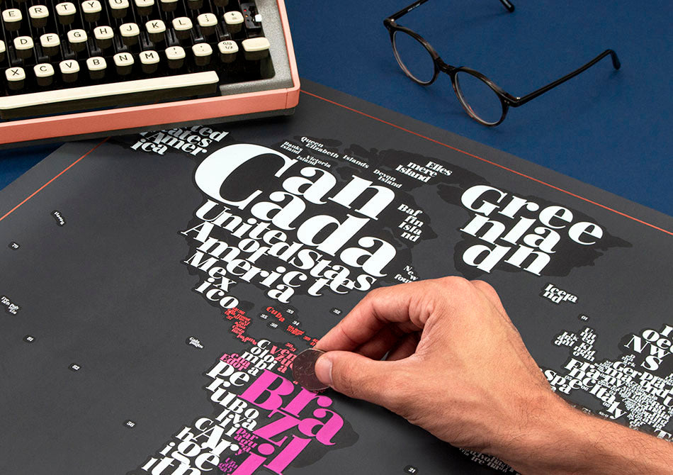 Harta Razuibila Typogeography