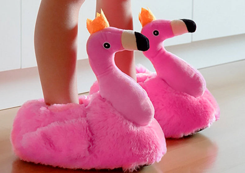Papuci de casa flamingo -- 31/32