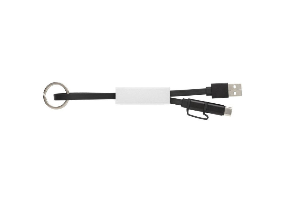 Cablu deluxe 3in1 -- alb