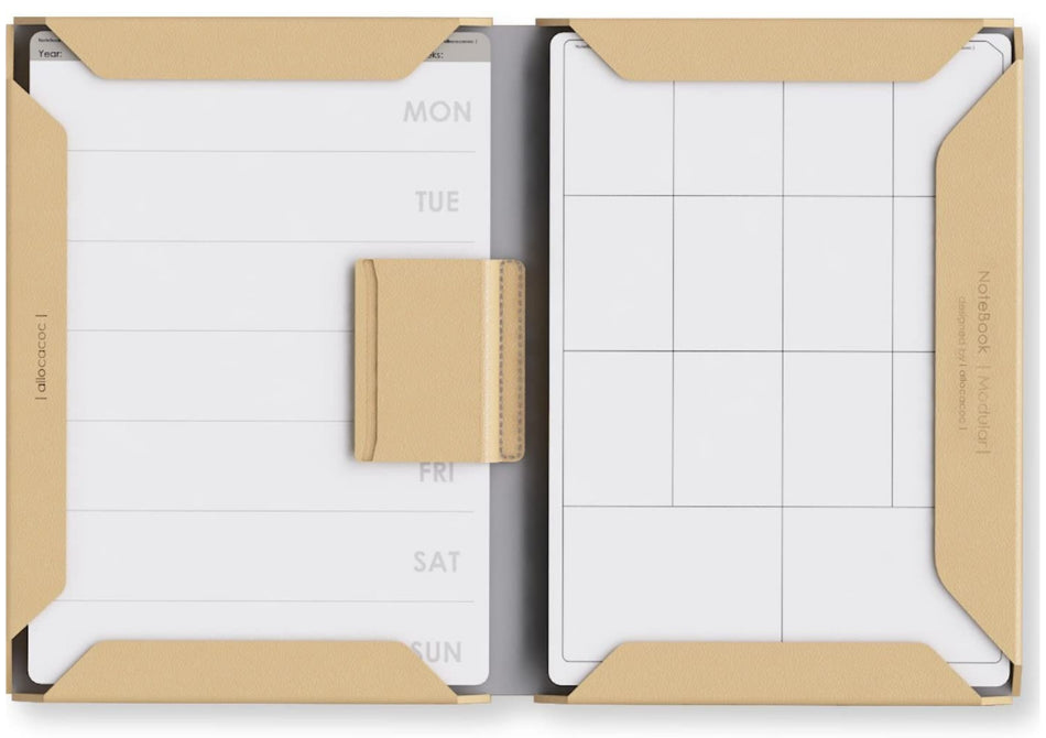 Modular Notebook A4 -- portocaliu