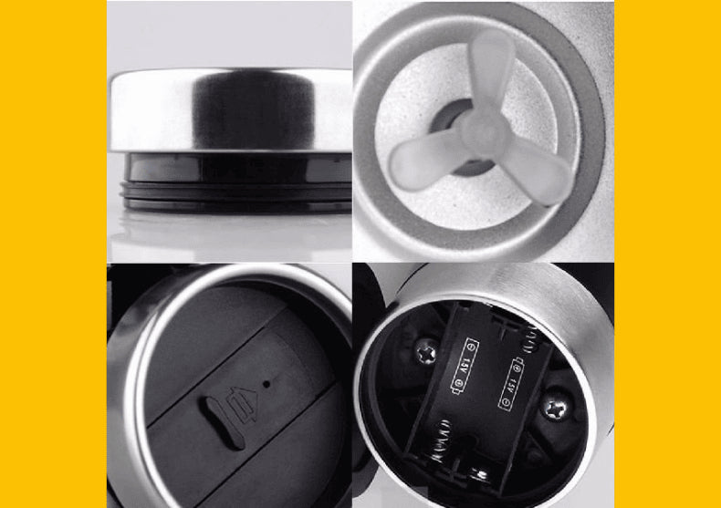 Cana auto-amestecatoare - silver