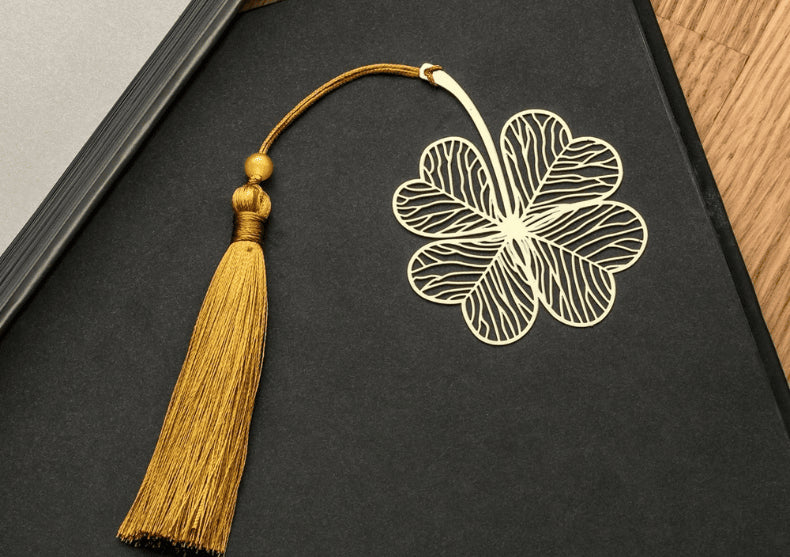 Semn de Carte Trifoi cu 4 foi Smuff 2