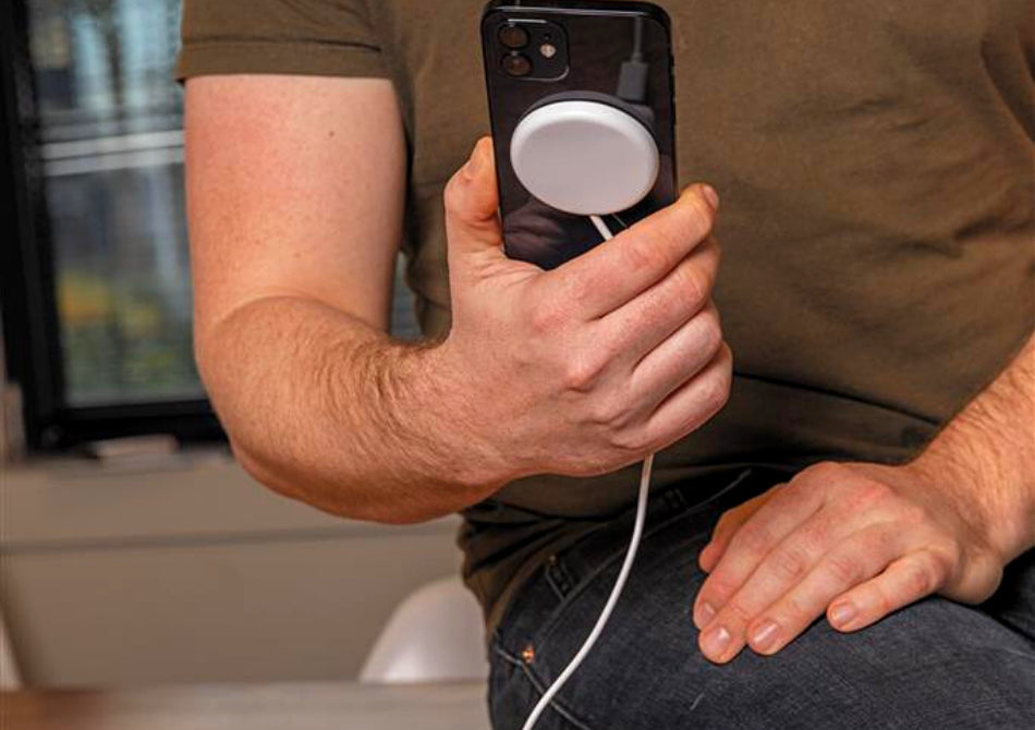 Incarcator wireless magnetic-bamboo