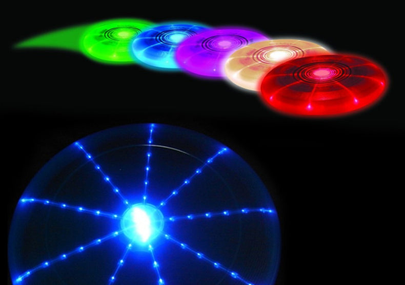 Disc frisbee iluminat
