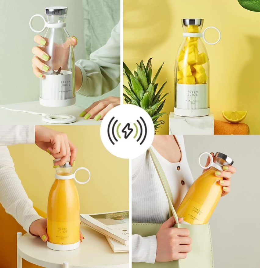 Sticla Blender Portabil -- un vartej fructat