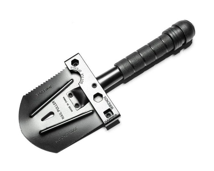 Lopata multifunctionala cu compas 8 in 1 - Cadoul Perfect pentru Aventurieri